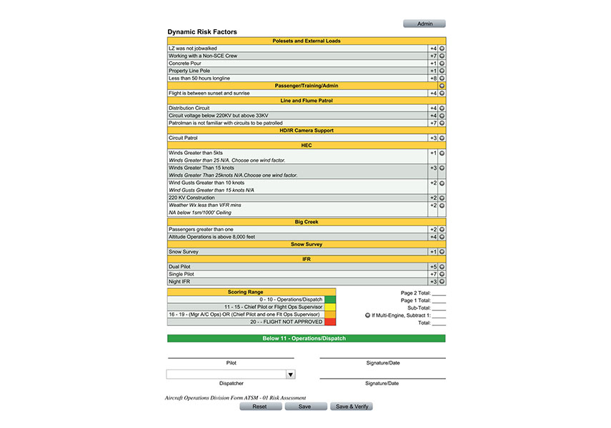 SRCA - Products - Risk Assessment Program